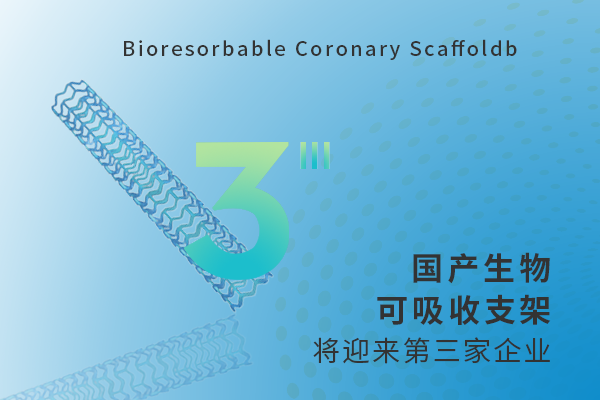 持續創新發力&mdash;&mdash;國產生物可吸收支架將迎來第三家企業
